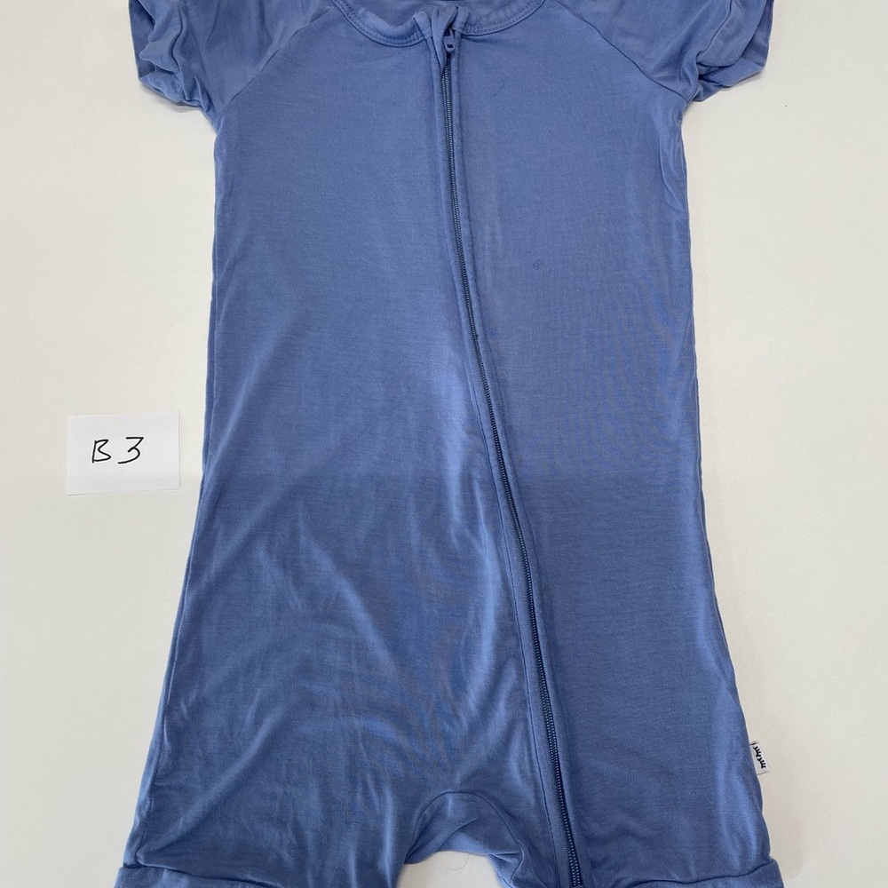 Little Sleepies slate blue shorty